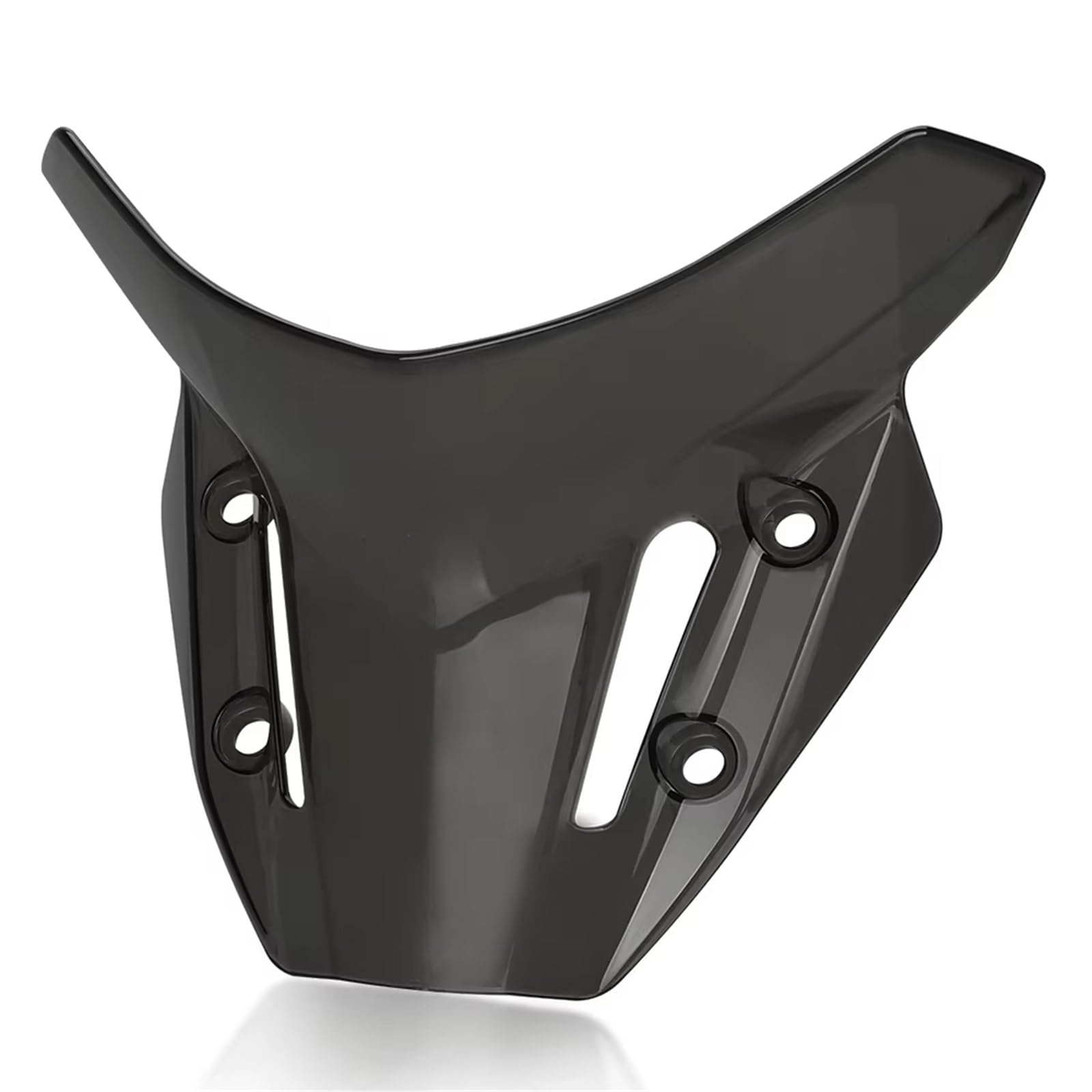 SBBLINWU Motorrad Windschild Spoiler Für MT09 SP Für FZ09 2021 2022 2023 Motorrad Frontscheibe Windschutz Winddicht Air Wind Bildschirm Deflektor Fliegengitter(Black) von SBBLINWU