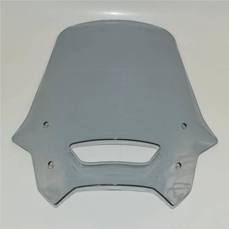 SBBLINWU Motorrad Windschild Spoiler Für NX400 Für NX500 2024 2025 Motorrad Frontscheibe Windschutz Fly Screen Windabweiser Schutz Abdeckung Wind Bildschirm(Smoke Gray) von SBBLINWU
