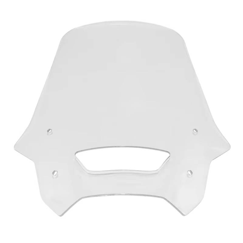 SBBLINWU Motorrad Windschild Spoiler Für NX400 Für NX500 2024 2025 Motorrad Frontscheibe Windschutz Fly Screen Windabweiser Schutz Abdeckung Wind Bildschirm(Transparent) von SBBLINWU