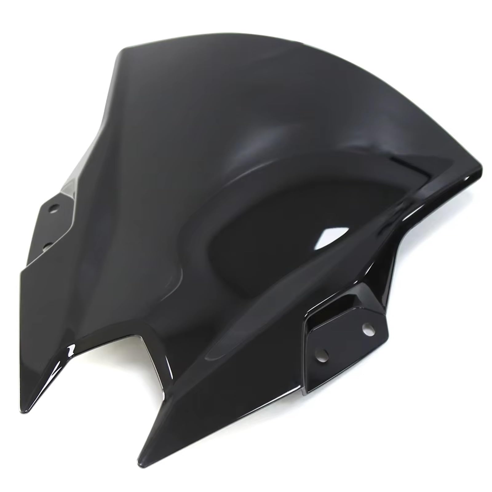 SBBLINWU Motorrad Windschild Spoiler Für Ninja 500 2024 Für SE 2024 Motorrad Frontscheibe Windschutz Motorrad Zubehör Verkleidung Kit Deflektor Schutz Abdeckung Wind Bildschirm(Black) von SBBLINWU