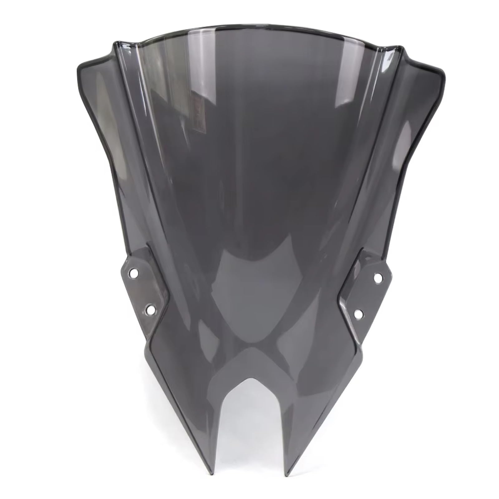 SBBLINWU Motorrad Windschild Spoiler Für Ninja 500 Für SE 2024 Doppelblasen Windschutzscheiben -Motorrad -Zubehörverkleidung Abweiser Vorne Abkleidungsbildschirm -Motorzubehör(Gray) von SBBLINWU