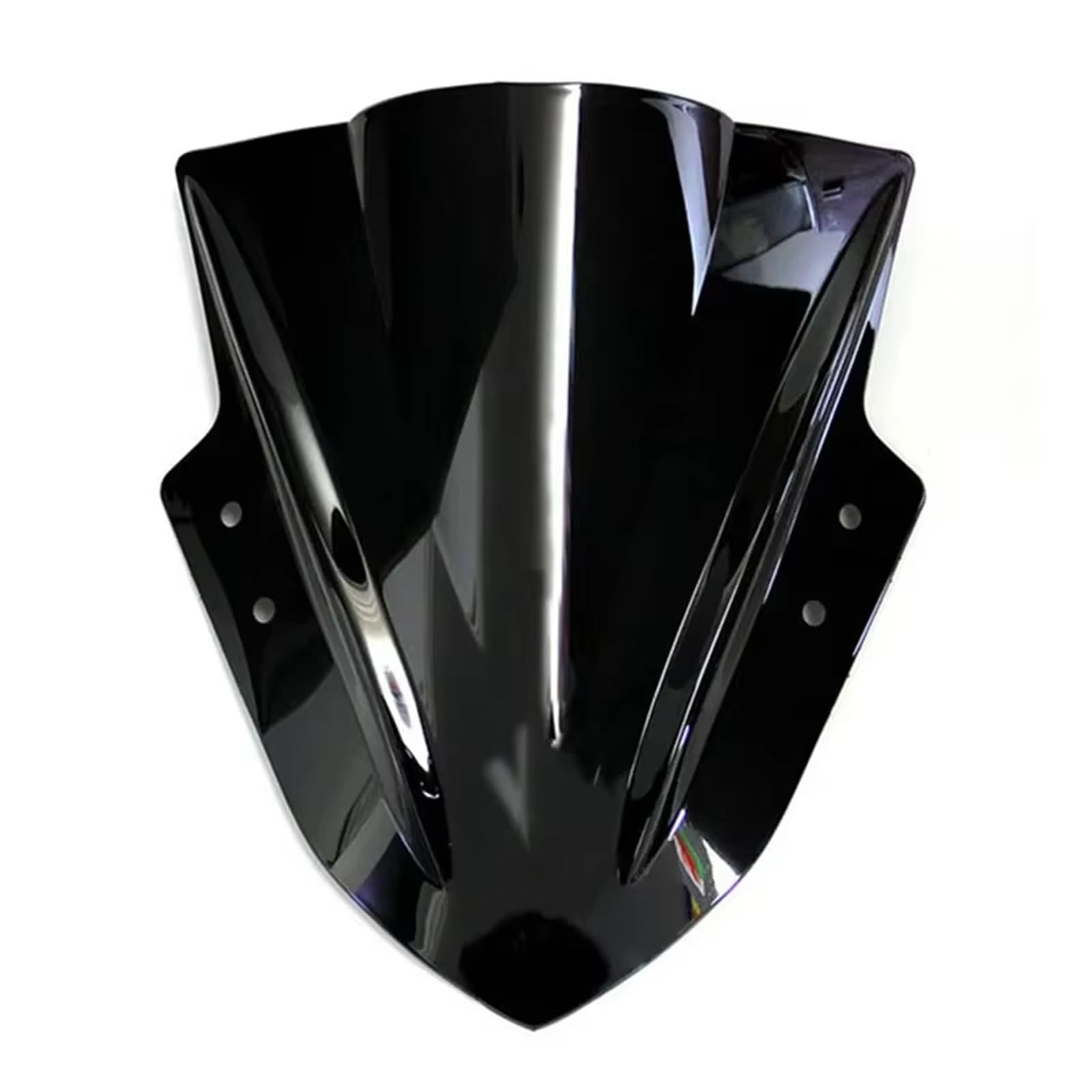 SBBLINWU Motorrad Windschild Spoiler Für Ninja Für EX300R 2013 2014 2015 2016 2017 Windschutzscheibe Windabweiser Motorrad Windschutzscheibenspoiler(Black) von SBBLINWU