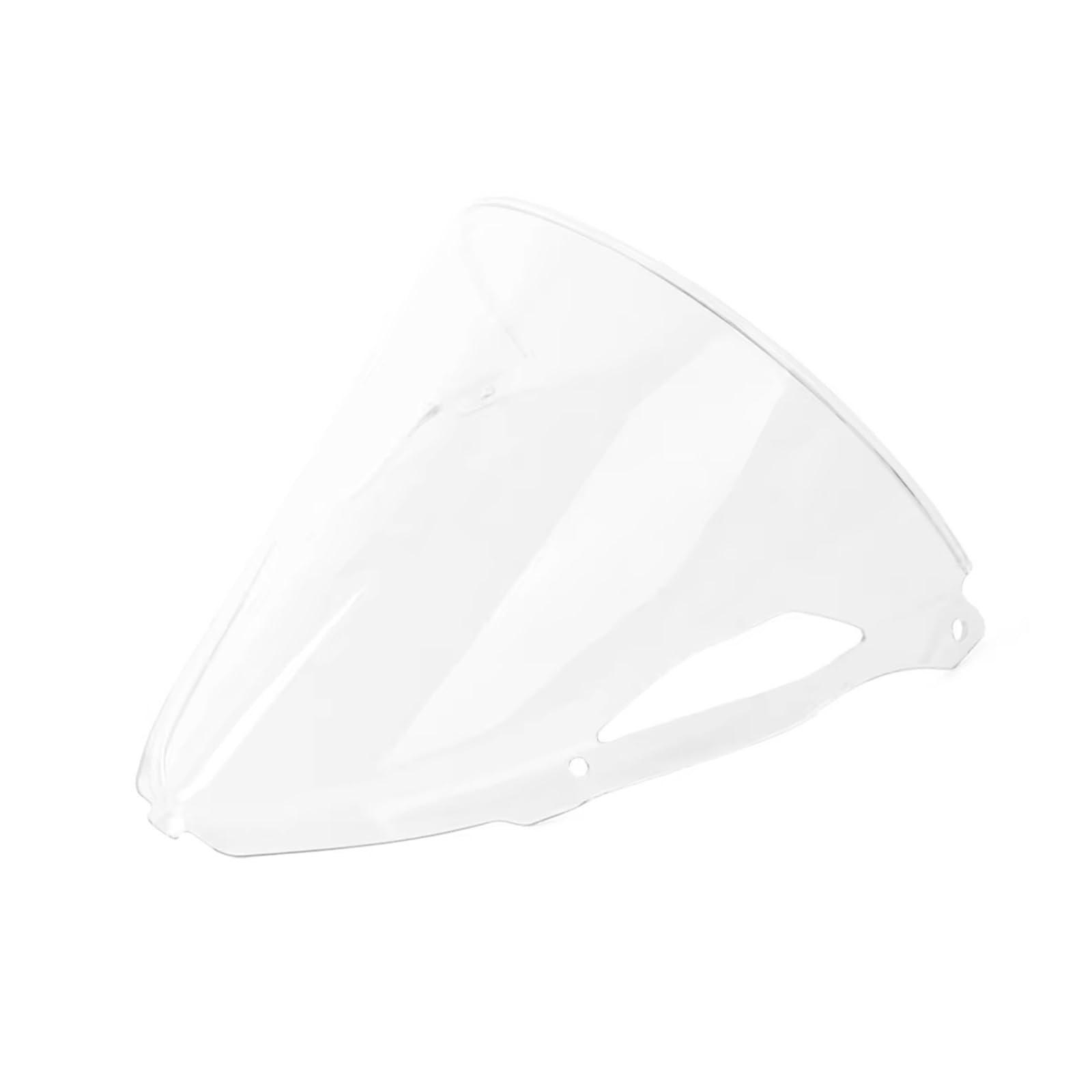 SBBLINWU Motorrad Windschild Spoiler Für Ninja Für ZX6R 2024 Motorrad Zubehör Windschutzscheibe Windabweiser Windschutz Montieren Wind Bildschirm Gugel Front Verkleidung(Transparent) von SBBLINWU