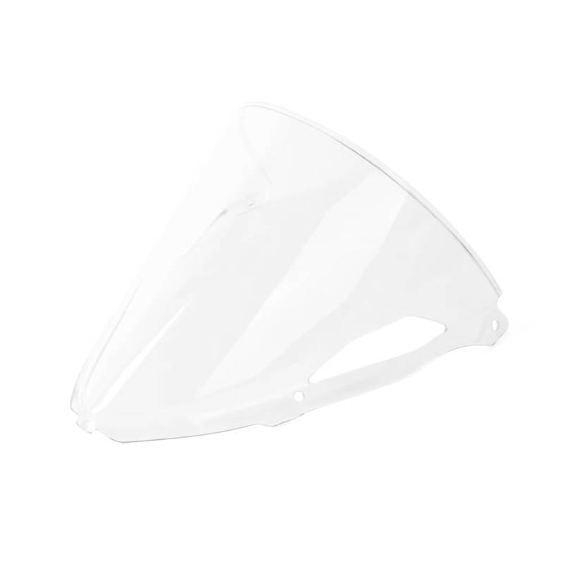 SBBLINWU Motorrad Windschild Spoiler Für Ninja Für ZX6R 2024 Motorrad Zubehör Windschutzscheibe Windabweiser Windschutz Montieren Wind Bildschirm Gugel Front Verkleidung(Transparent) von SBBLINWU