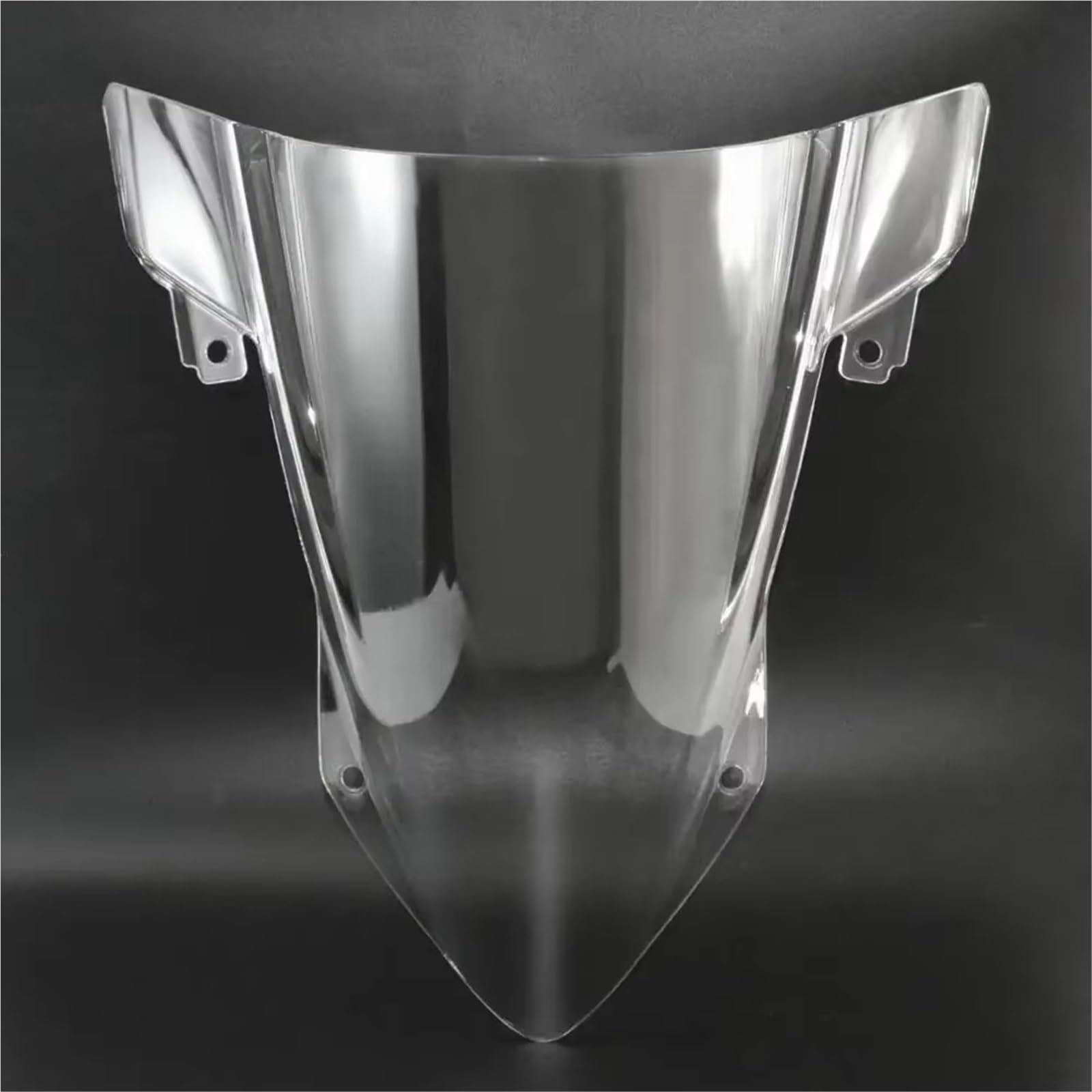 SBBLINWU Motorrad Windschild Spoiler Für S1000RR 2019 2020 2021 2022 2023 Motorrad Double Bubble Frontscheibe Windschutzscheibe Fly Windabweiser Bildschirm Gugel(Clear) von SBBLINWU