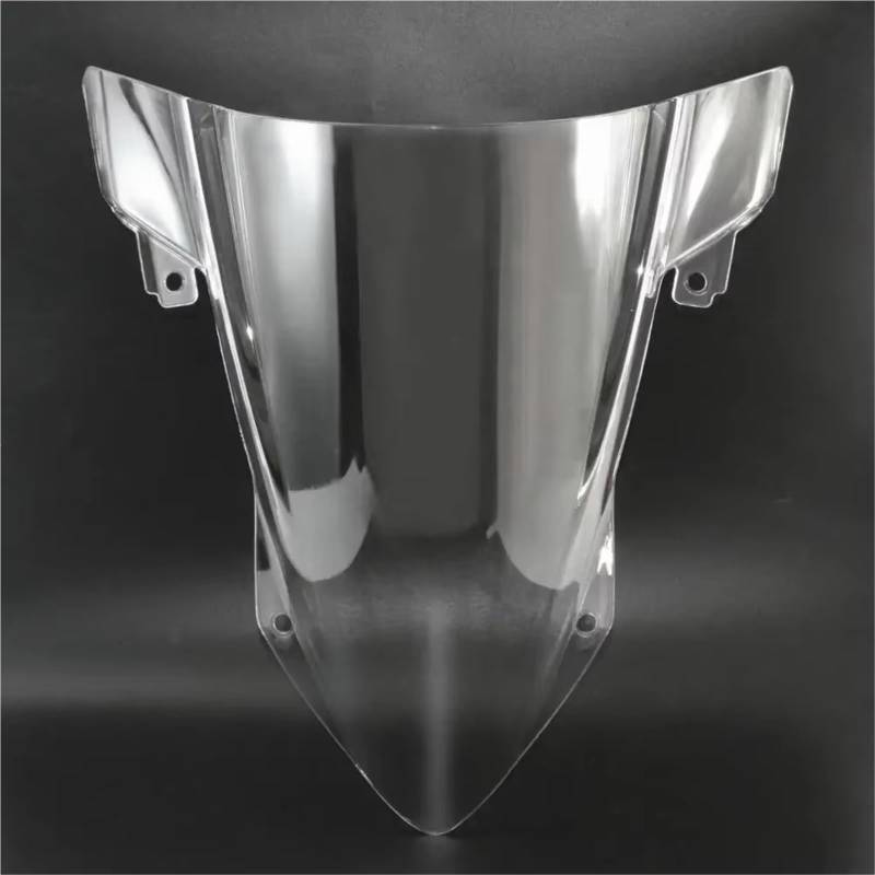 SBBLINWU Motorrad Windschild Spoiler Für S1000RR 2019 2020 2021 2022 2023 Motorrad Double Bubble Frontscheibe Windschutzscheibe Fly Windabweiser Bildschirm Gugel(Clear) von SBBLINWU