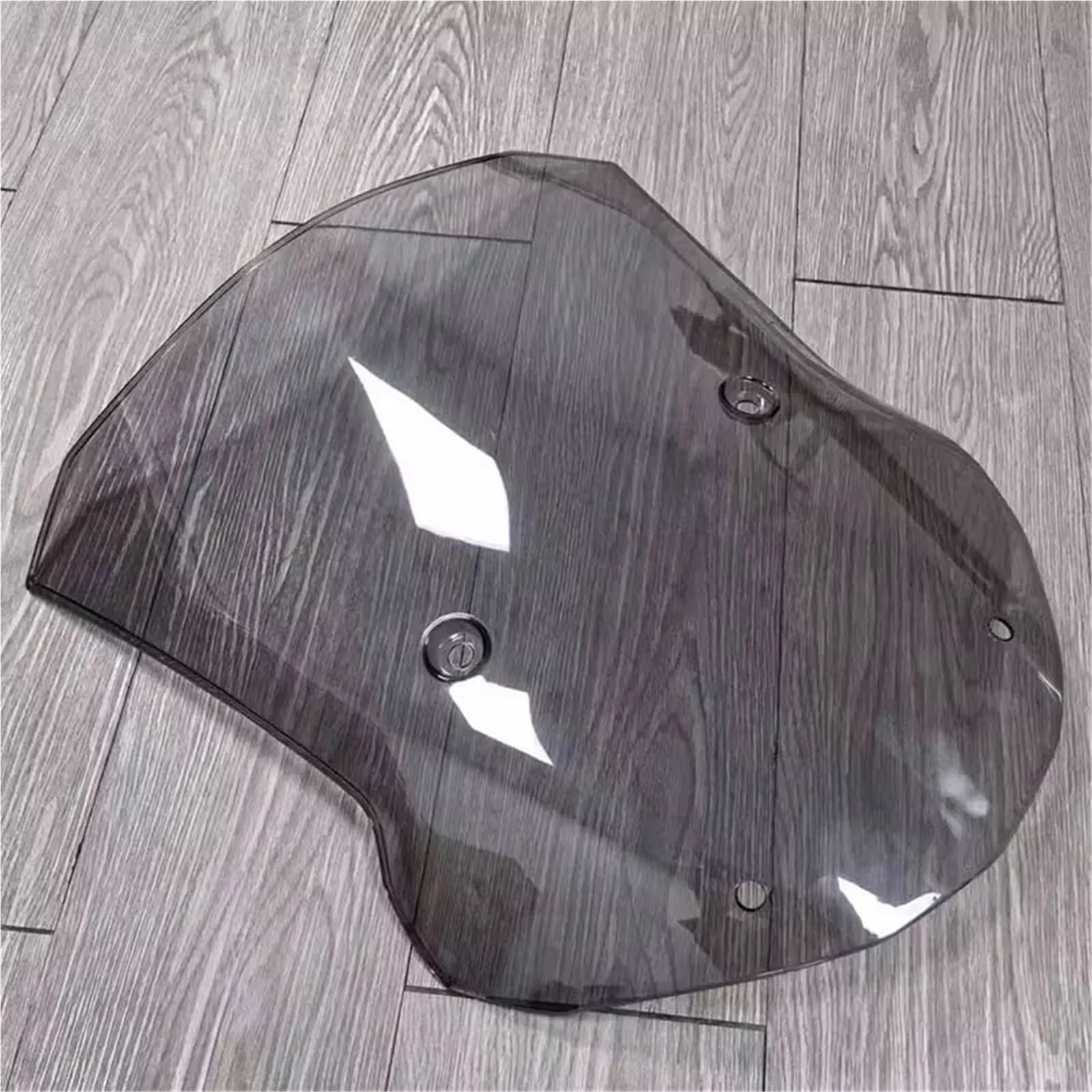 SBBLINWU Motorrad Windschild Spoiler Für S1000XR 2020 2021 2022 2023 2024 Motorrad Frontscheibe Windschutz Schallwand Windabweiser Fliegengitter Schallwand(Gray) von SBBLINWU