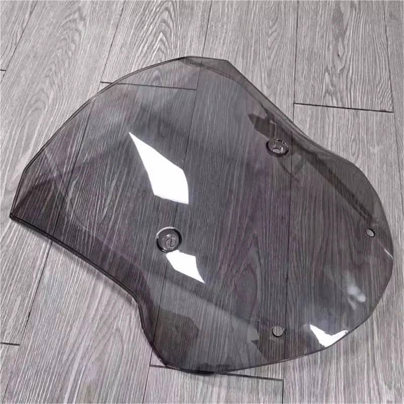SBBLINWU Motorrad Windschild Spoiler Für S1000XR 2020 2021 2022 2023 2024 Motorrad Frontscheibe Windschutz Schallwand Windabweiser Fliegengitter Schallwand(Gray) von SBBLINWU