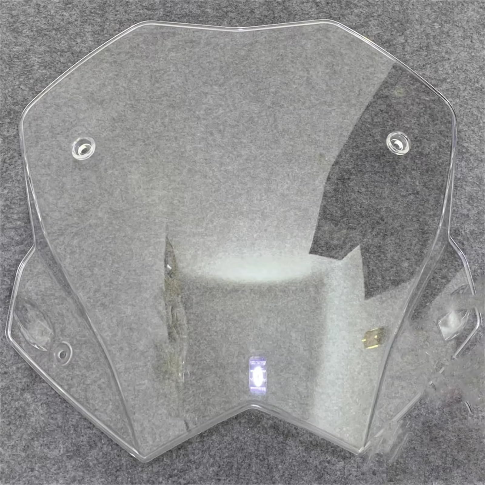 SBBLINWU Motorrad Windschild Spoiler Für TMAX 530 2012 2013 2014 2015 2016 Windschutzscheibe Dekoration Windschutzscheibe Zubehör Motorrad Windschutzscheibe Spoiler(Transparent) von SBBLINWU