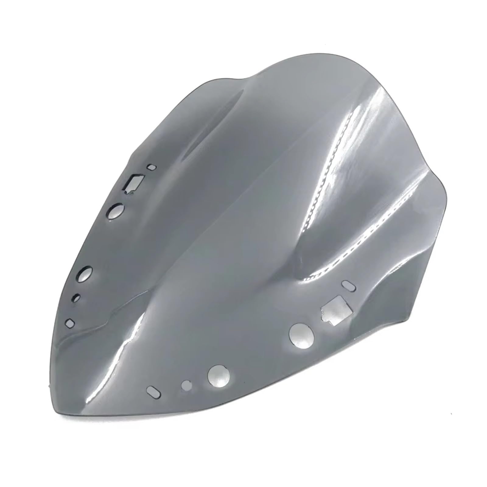 SBBLINWU Motorrad Windschild Spoiler Für XMAX300 2017 2018 2019 2020 2021 2022 Motorrad Windschutzscheibe Deflektor Frontscheibe Schutz Bildschirm Gugel Zubehör(Light Gray) von SBBLINWU