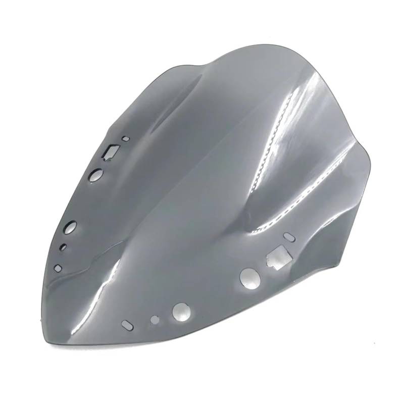 SBBLINWU Motorrad Windschild Spoiler Für XMAX300 2017 2018 2019 2020 2021 2022 Motorrad Windschutzscheibe Deflektor Frontscheibe Schutz Bildschirm Gugel Zubehör(Light Gray) von SBBLINWU