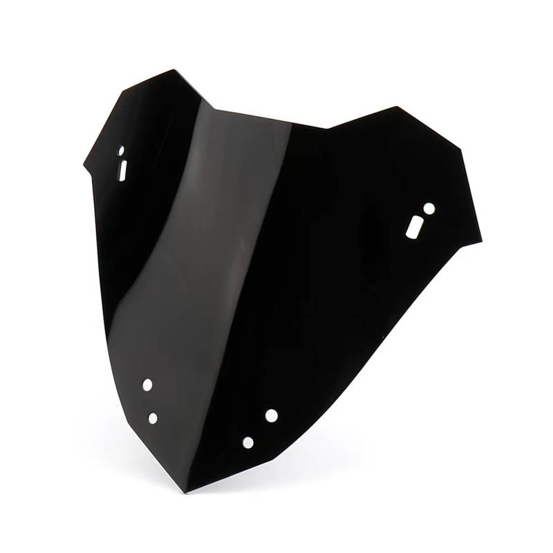 SBBLINWU Motorrad Windschild Spoiler Für XMAX300 2023 Motorrad Zubehör Bildschirm Windschutzscheibe Verkleidung Windschutz Wind Bildschirm Gugel Front Verkleidung Teile(Black) von SBBLINWU