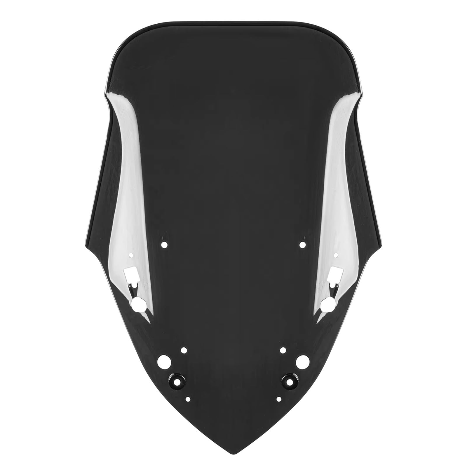 SBBLINWU Motorrad Windschild Spoiler Für Xmax 300 2017 2018 2019 2020 2021 2022 Frontscheibe Windschutz Motorrad Wind Schutz Luftstrom Deflektor Visier Fliegengitter(Black) von SBBLINWU