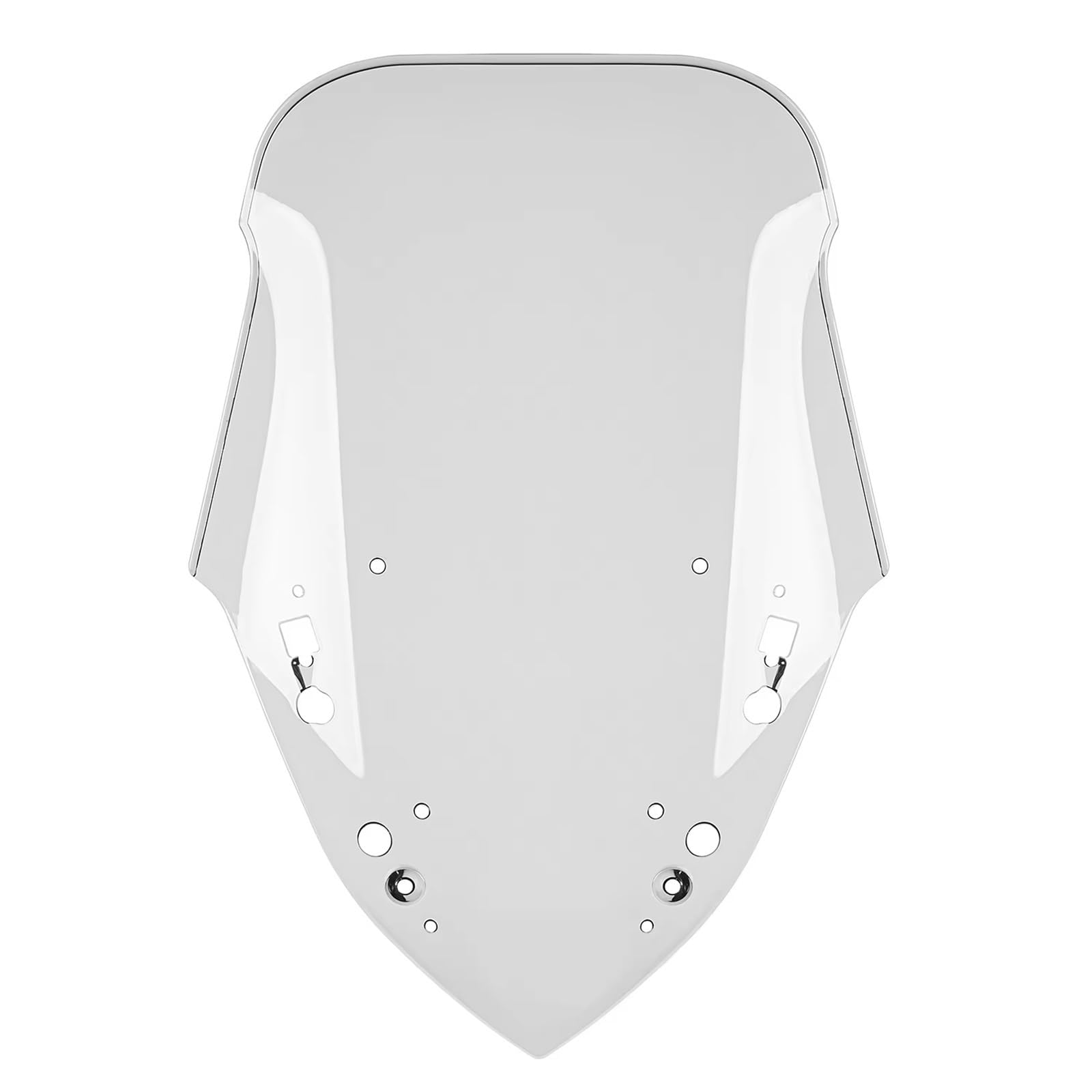 SBBLINWU Motorrad Windschild Spoiler Für Xmax 300 2017 2018 2019 2020 2021 2022 Frontscheibe Windschutz Motorrad Wind Schutz Luftstrom Deflektor Visier Fliegengitter(Clear) von SBBLINWU