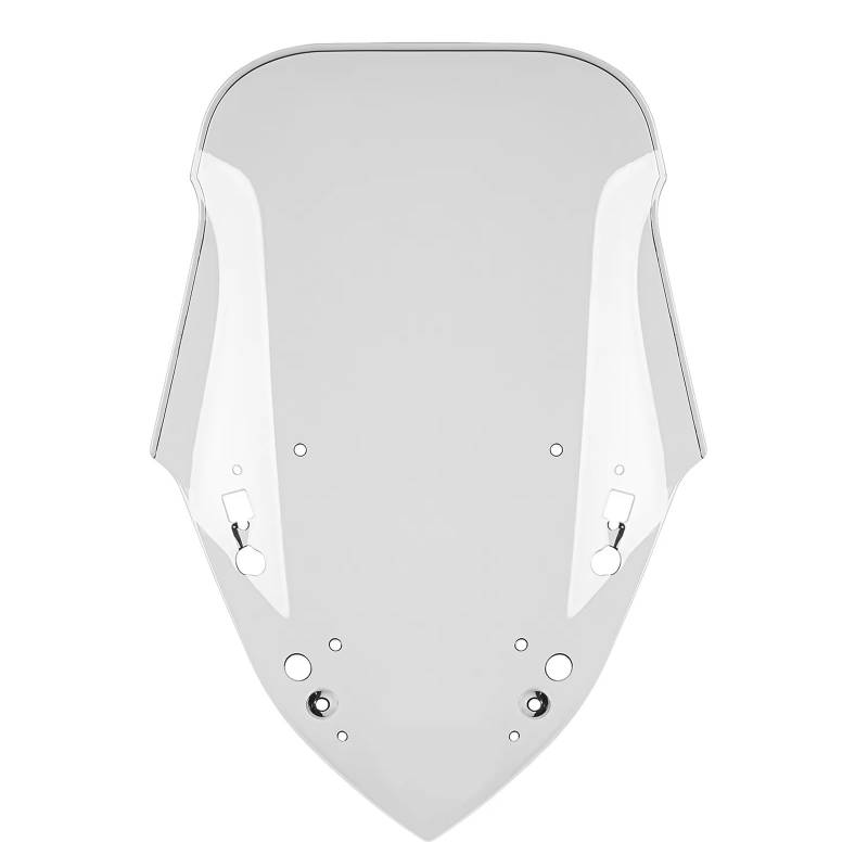 SBBLINWU Motorrad Windschild Spoiler Für Xmax 300 2017 2018 2019 2020 2021 2022 Frontscheibe Windschutz Motorrad Wind Schutz Luftstrom Deflektor Visier Fliegengitter(Clear) von SBBLINWU