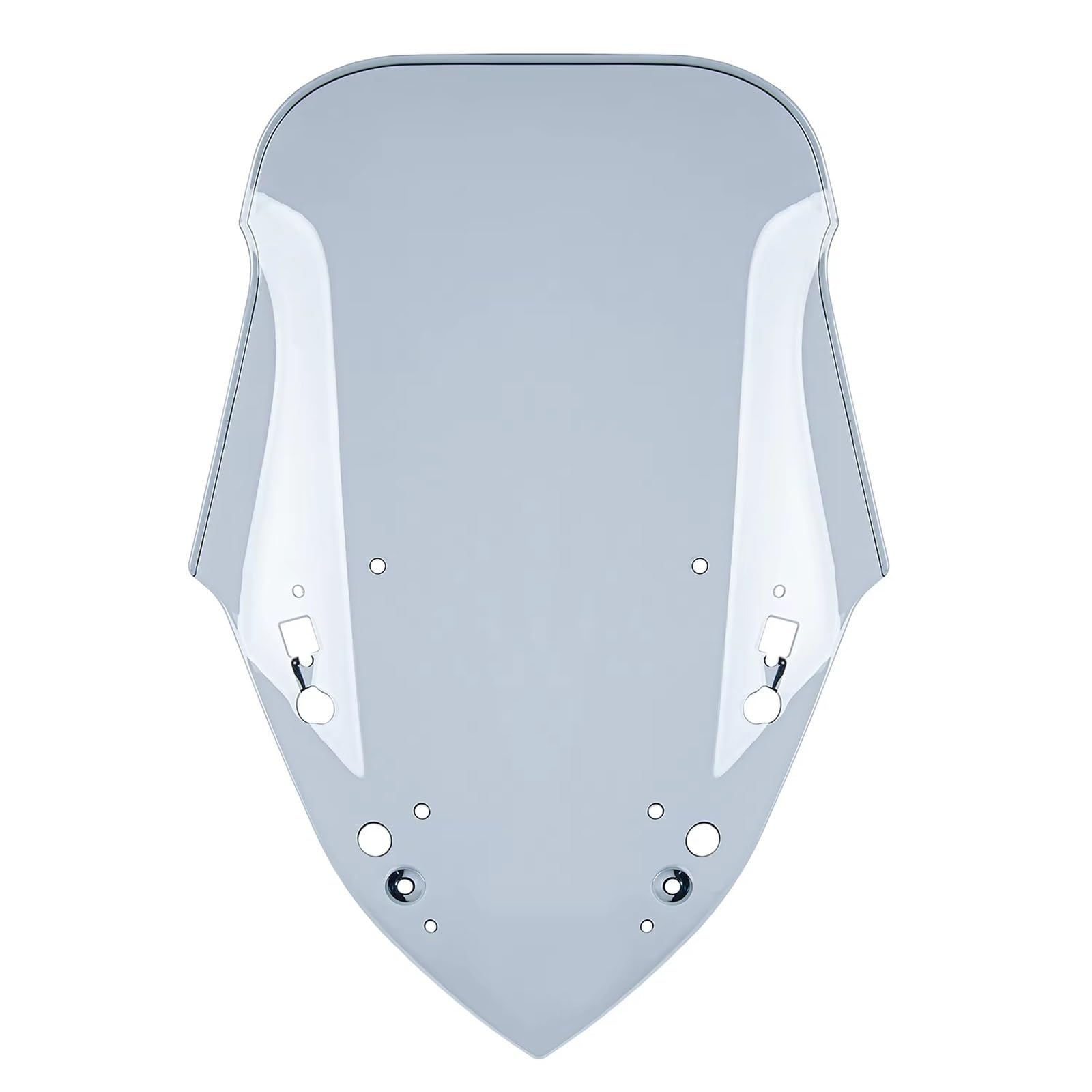 SBBLINWU Motorrad Windschild Spoiler Für Xmax 300 2017 2018 2019 2020 2021 2022 Frontscheibe Windschutz Motorrad Wind Schutz Luftstrom Deflektor Visier Fliegengitter(Light Smoke) von SBBLINWU