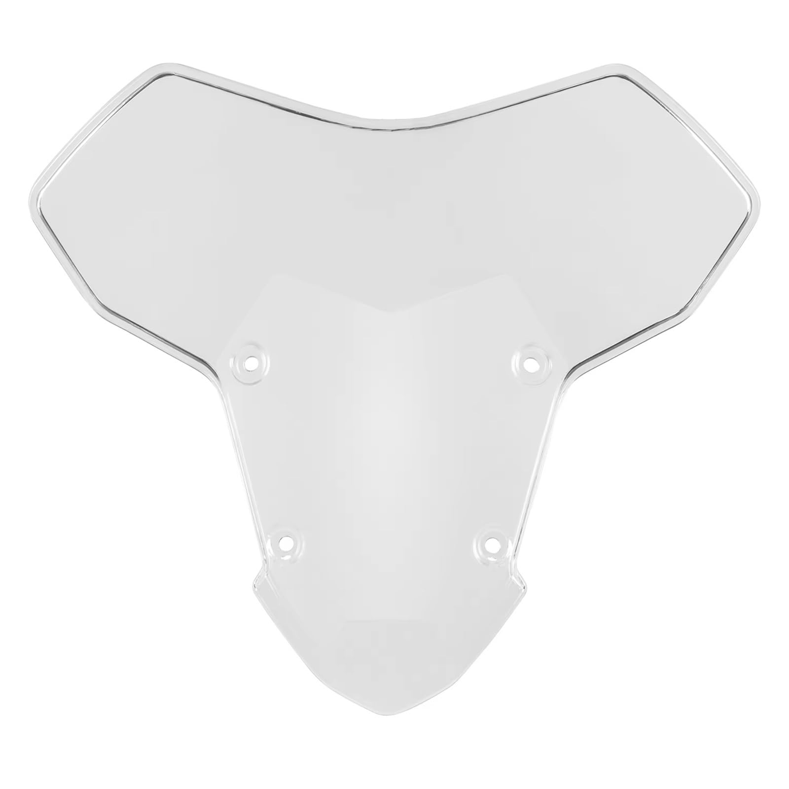 SBBLINWU Motorrad Windschild Spoiler Für ZH2 Für SE 2020 2021 2022 2023 2024 Windschutzscheibe Windschutz Motorrad Wind Schutz Luftstrom Deflektoren Visier Zubehör(Clear) von SBBLINWU