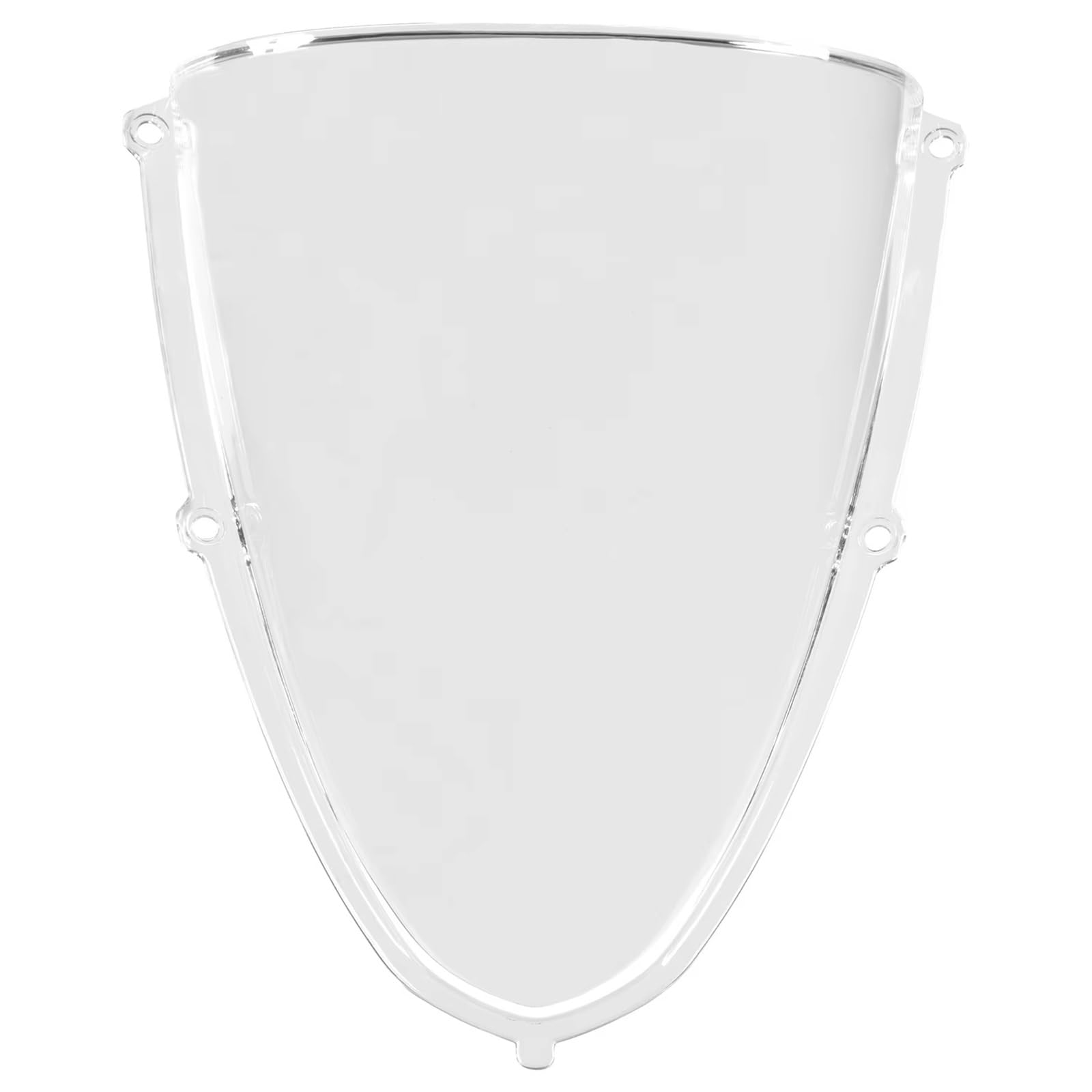 SBBLINWU Motorrad Windschild Spoiler Kompatibel Mit Aprilia Für RS660 2020 2021 2022 2023 2024 Motorrad Double Bubble Frontscheibe Windschutzscheibe Windabweiser(Clear) von SBBLINWU