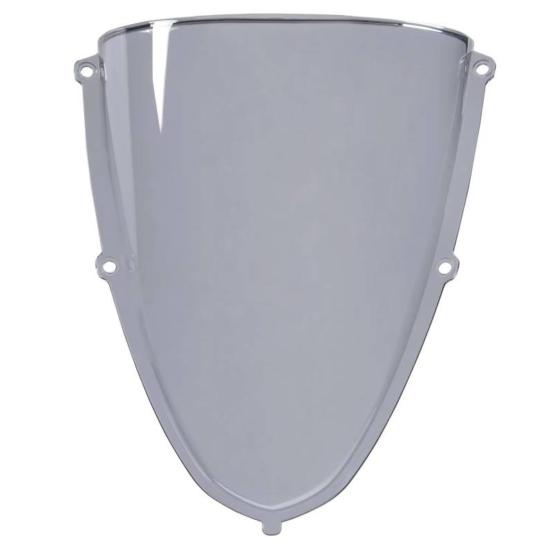 SBBLINWU Motorrad Windschild Spoiler Kompatibel Mit Aprilia Für RS660 2020 2021 2022 2023 2024 Motorrad Double Bubble Frontscheibe Windschutzscheibe Windabweiser(Light Smoke) von SBBLINWU