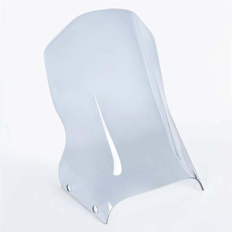 SBBLINWU Motorrad Windschild Spoiler Kompatibel Mit Ducati Für DesertX 2022 2023 Windschutzscheibe Windabweiser Verkleidungsschutz Motorradzubehör(Light Smoke) von SBBLINWU