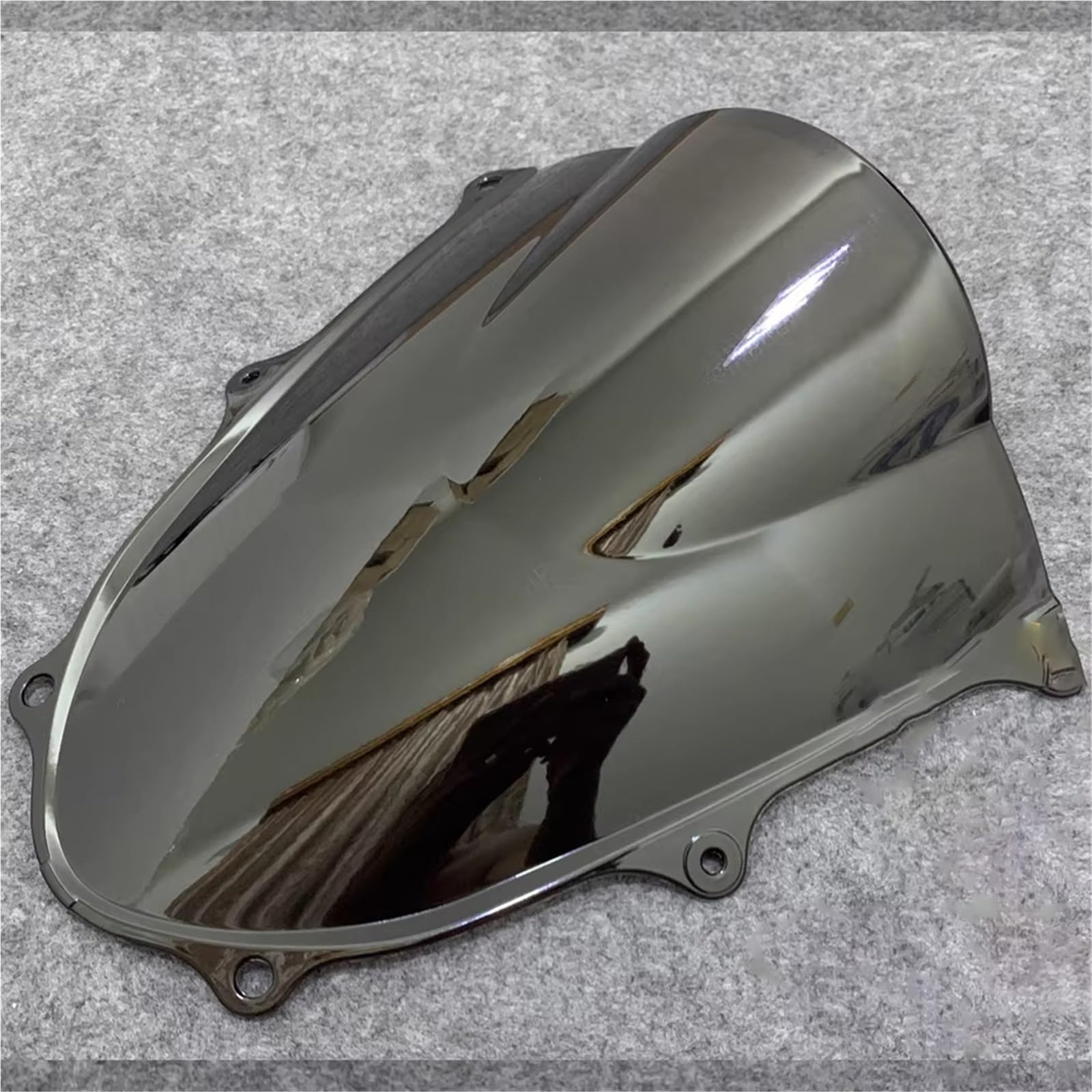 SBBLINWU Motorrad Windschild Spoiler Kompatibel Mit Suzuki Für GSXR1000 2017 2018 2019 2020 2021 2022 Windschutzscheibe Windschutz Windabweiser Frontverkleidung Bildschirm Gugel(Black) von SBBLINWU