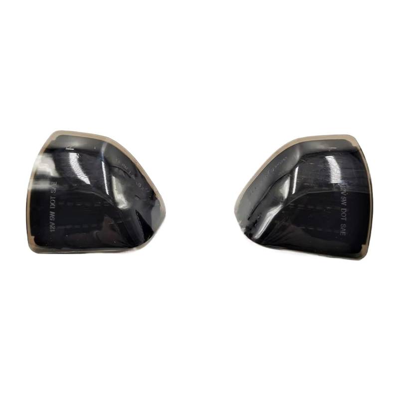 SBBLINWU Spiegelblink Blinkerlampe Kompatibel Mit Dodge Für Ram 1500 2500 3500 2010 1 Satz Frontspiegel-Blinker Seitenspiegel-Blinker 68302828AA 68302829AA(Smoke) von SBBLINWU