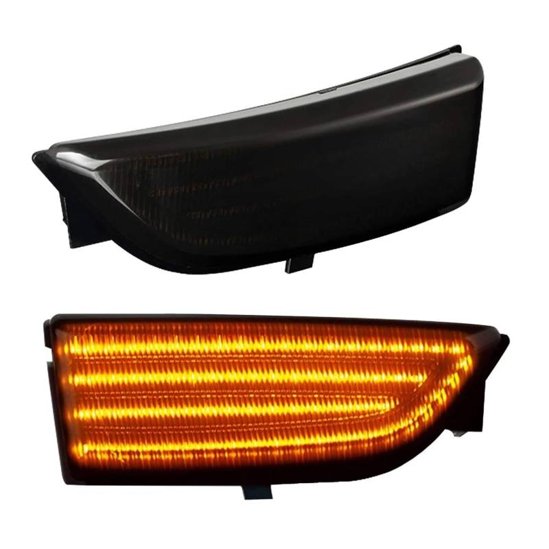 SBBLINWU Spiegelblink Blinkerlampe Kompatibel Mit Ford Für Everest Für Ranger T6 Für Raptor Für Wildtrak 2015 2016 2017 2018 2019 Auto Dynamische Blinker Rückspiegel Lichter Blinker von SBBLINWU