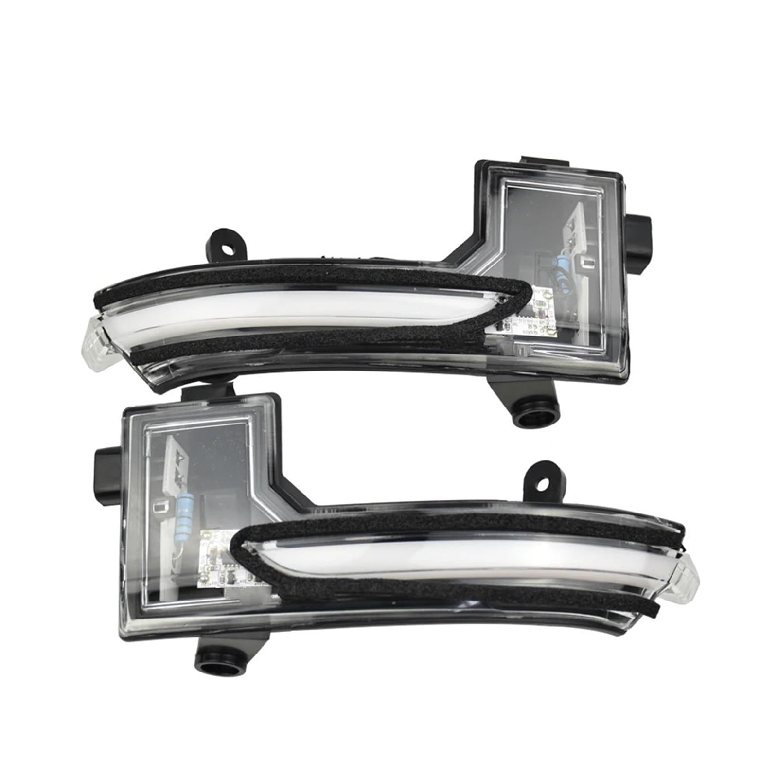 SBBLINWU Spiegelblink Blinkerlampe Kompatibel Mit Mazda 3 Für Axela 2017 2018 6 Für Atenza 2018 Dynamischer Blinker Blinker Sequentielle Spiegelanzeige B63B-69-182A B63B-69-182(Crystal) von SBBLINWU