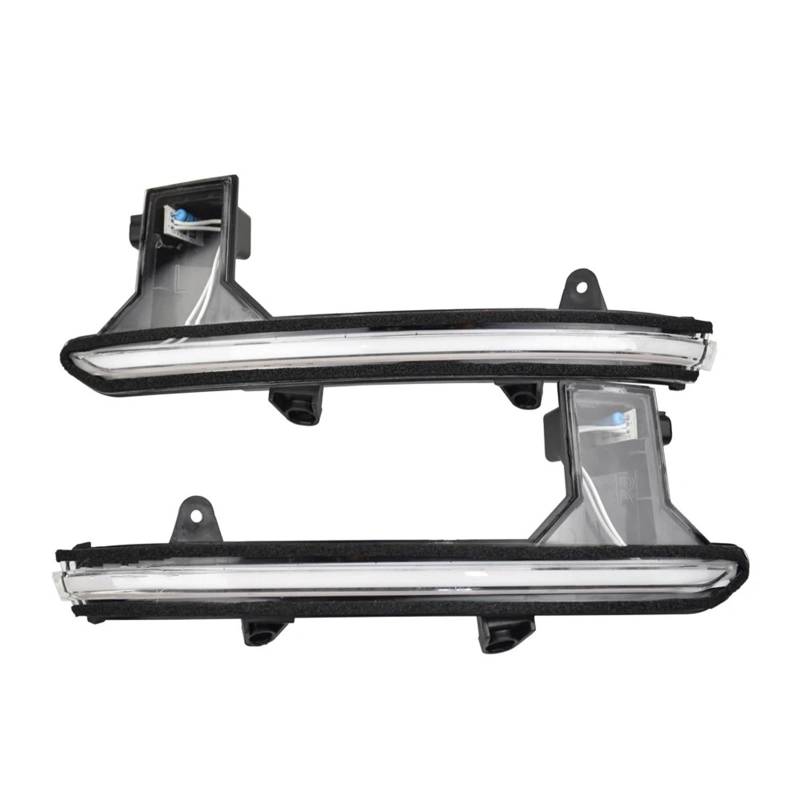 SBBLINWU Spiegelblink Blinkerlampe Kompatibel Mit Mazda Für CX-5 2017–2019 Für CX-8 2018–2019 Für CX-9 2016–2019 Dynamischer Blinker Rückspiegel Sequentielle Anzeige KB7W-69-182(Crystal) von SBBLINWU