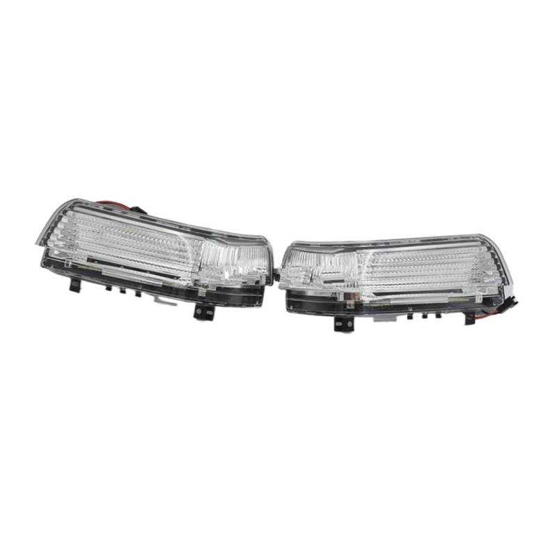 SBBLINWU Spiegelblink Blinkerlampe Kompatibel Mit Mitsubishi Für Pajero V73 V87 V93 2009 2010–2013 Auto-Blinker-Repeater-Signallampe Rückspiegel-Blinkerlicht(1 Pair) von SBBLINWU