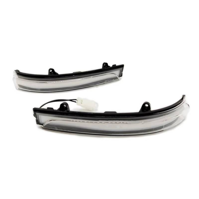 SBBLINWU Spiegelblink Blinkerlampe Kompatibel Mit VW Für SpaceFox 2012 2013 20104 2015 2016 Für UP 2011-2020 Dynamischer Blinker Blinker Sequentielle Seitenspiegelanzeige 5Z0949102(Clear) von SBBLINWU