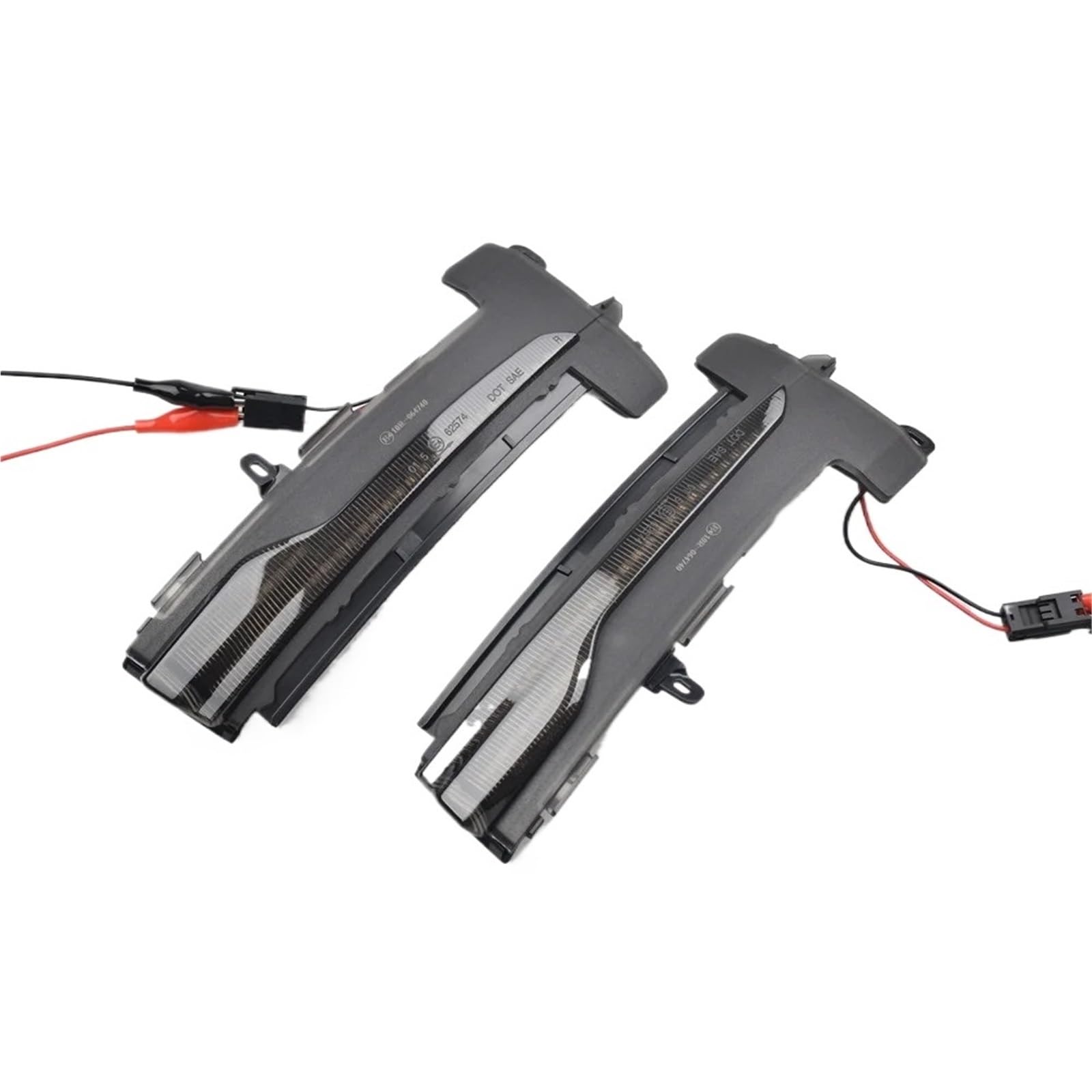 SBBLINWU Spiegelblink Blinkerlampe Kompatibel Mit Volvo Für XC60 2014 2015 2016 2017 2X Dynamische Seitenspiegel-Sequentialanzeige Blinker Blinkerlicht 31371878 31371879(Smoked) von SBBLINWU