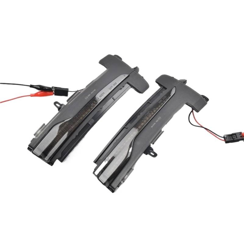 SBBLINWU Spiegelblink Blinkerlampe Kompatibel Mit Volvo Für XC60 2014 2015 2016 2017 2X Dynamische Seitenspiegel-Sequentialanzeige Blinker Blinkerlicht 31371878 31371879(Smoked) von SBBLINWU