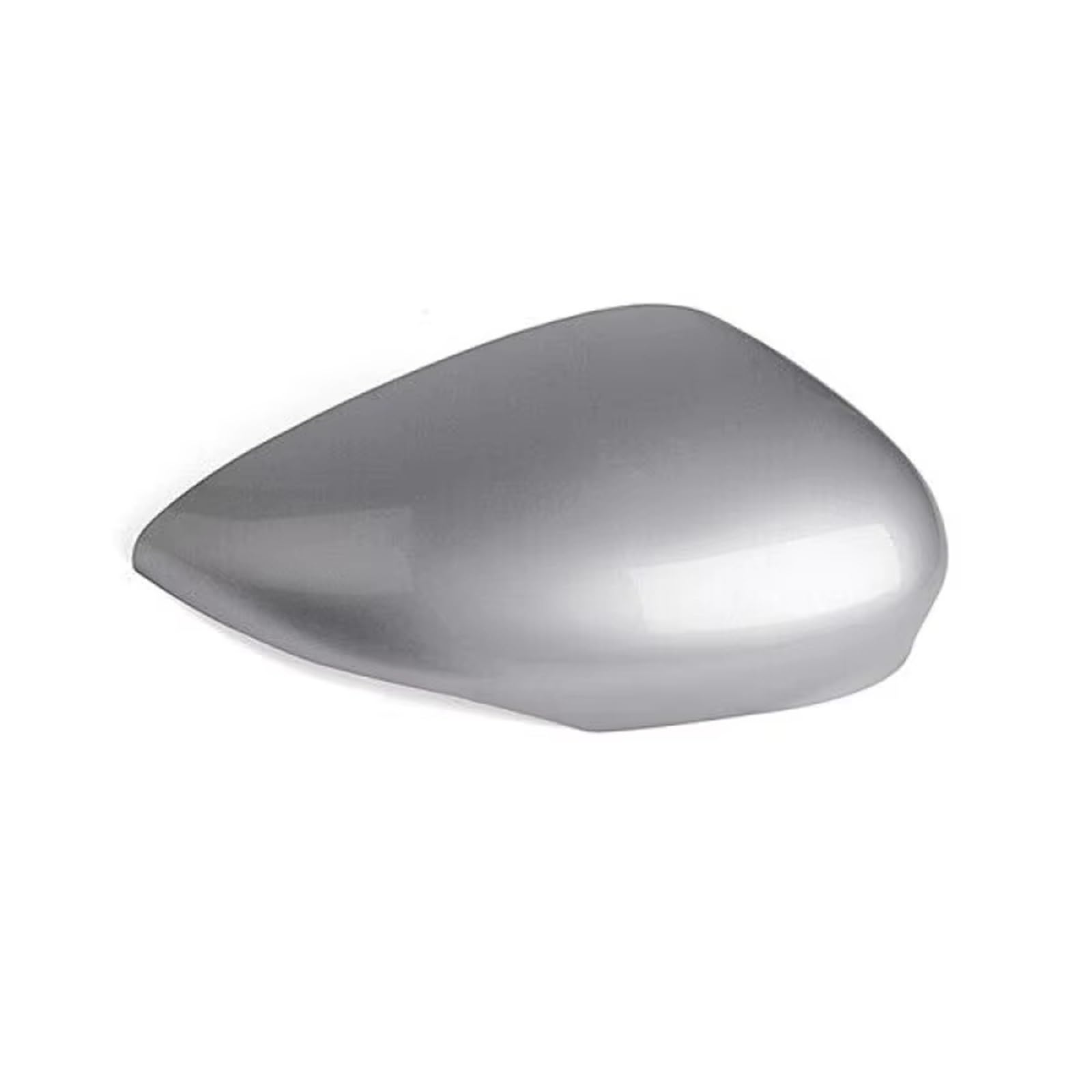 SBBLINWU piegelkappen Kompatibel Mit Ford Für Fiesta Für MK7 2008 2009 2010 2011 2012 2013 2014–2017 Links Und Rechts Silberne Seitenansicht des Autos Für Die Außenspiegel-Abdeckkappe von SBBLINWU