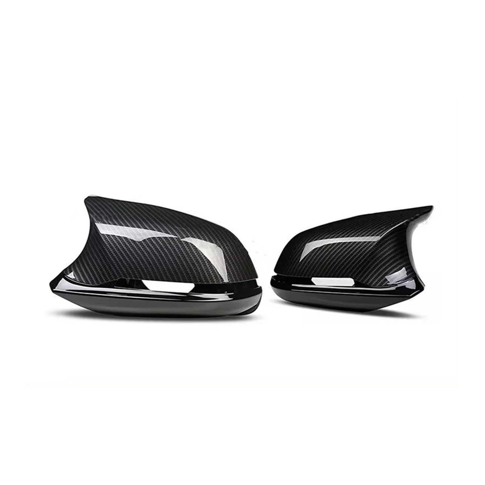 SBBLINWU piegelkappen Kompatibel Mit Für 2er F22 F23 2014 2015 2016 2017 2018 2019 Rückspiegelabdeckung Rückspiegelschalenkappe Autoteile Zubehör(Carbon Fiber Look) von SBBLINWU