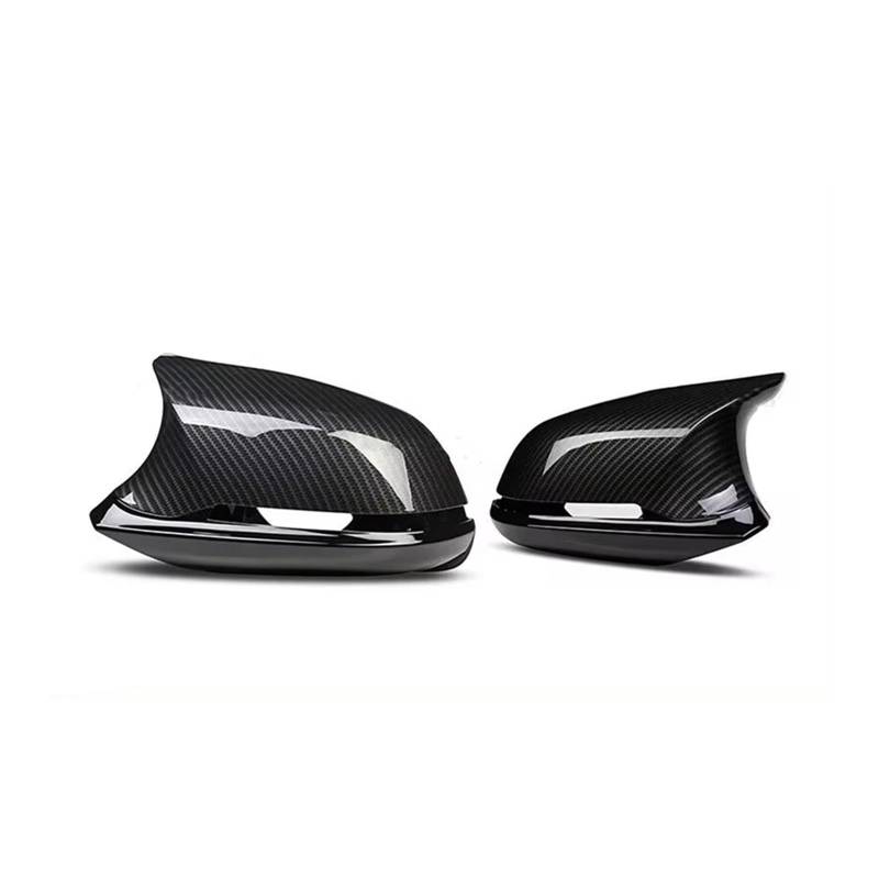 SBBLINWU piegelkappen Kompatibel Mit Für 2er F22 F23 2014 2015 2016 2017 2018 2019 Rückspiegelabdeckung Rückspiegelschalenkappe Autoteile Zubehör(Carbon Fiber Look) von SBBLINWU