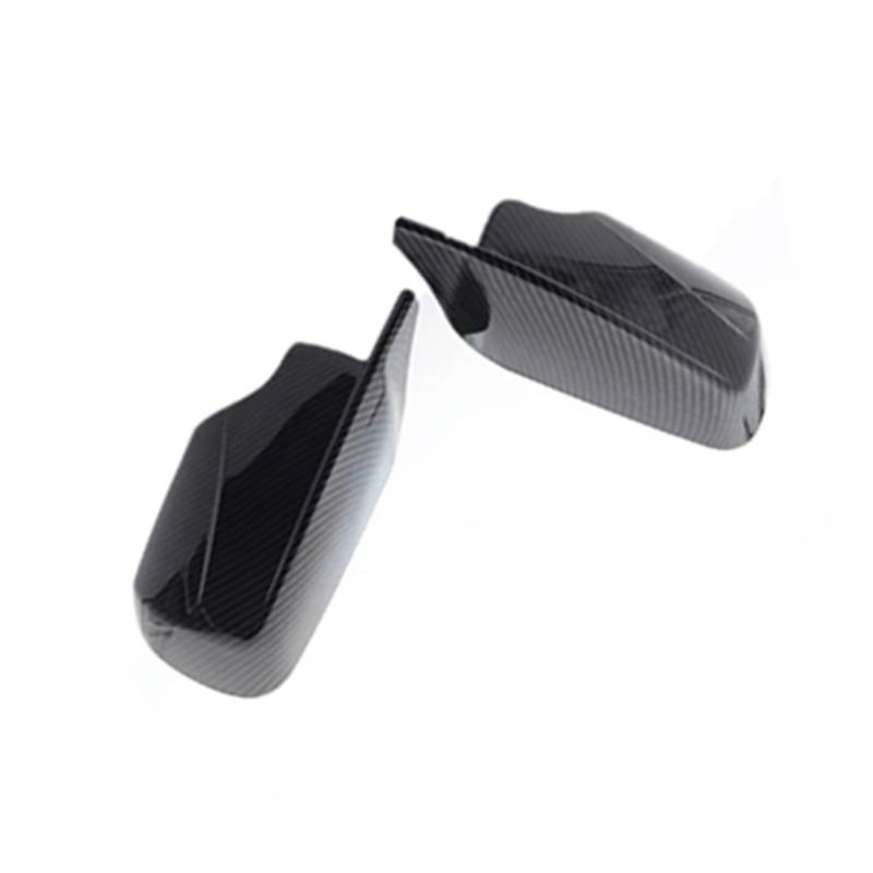 SBBLINWU piegelkappen Kompatibel Mit Für E46 323iT 2000 ABS Rückspiegelgehäuse Tür Für Außenspiegel Abdeckkappe Schalengehäuse Autoteile Zubehör(Carbon Fiber Pattern) von SBBLINWU