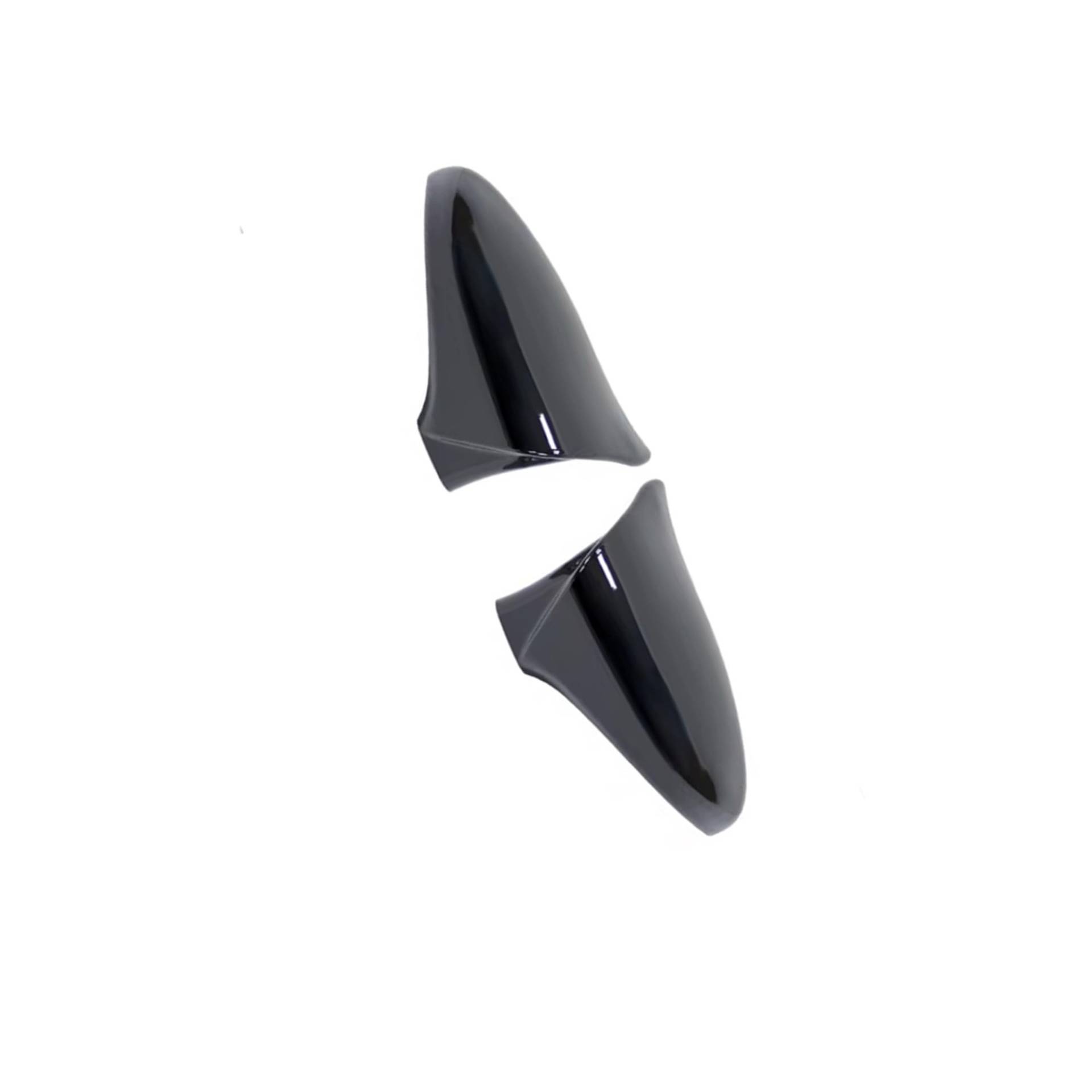 SBBLINWU piegelkappen Kompatibel Mit Lexus Für ES Alle Modelle 2013 2014–2018 LHD Paar Glänzend Schwarze Seitenrückspiegel Für Außenspiegel M-Stil Rückspiegel-Abdeckkappe(Bright Black) von SBBLINWU