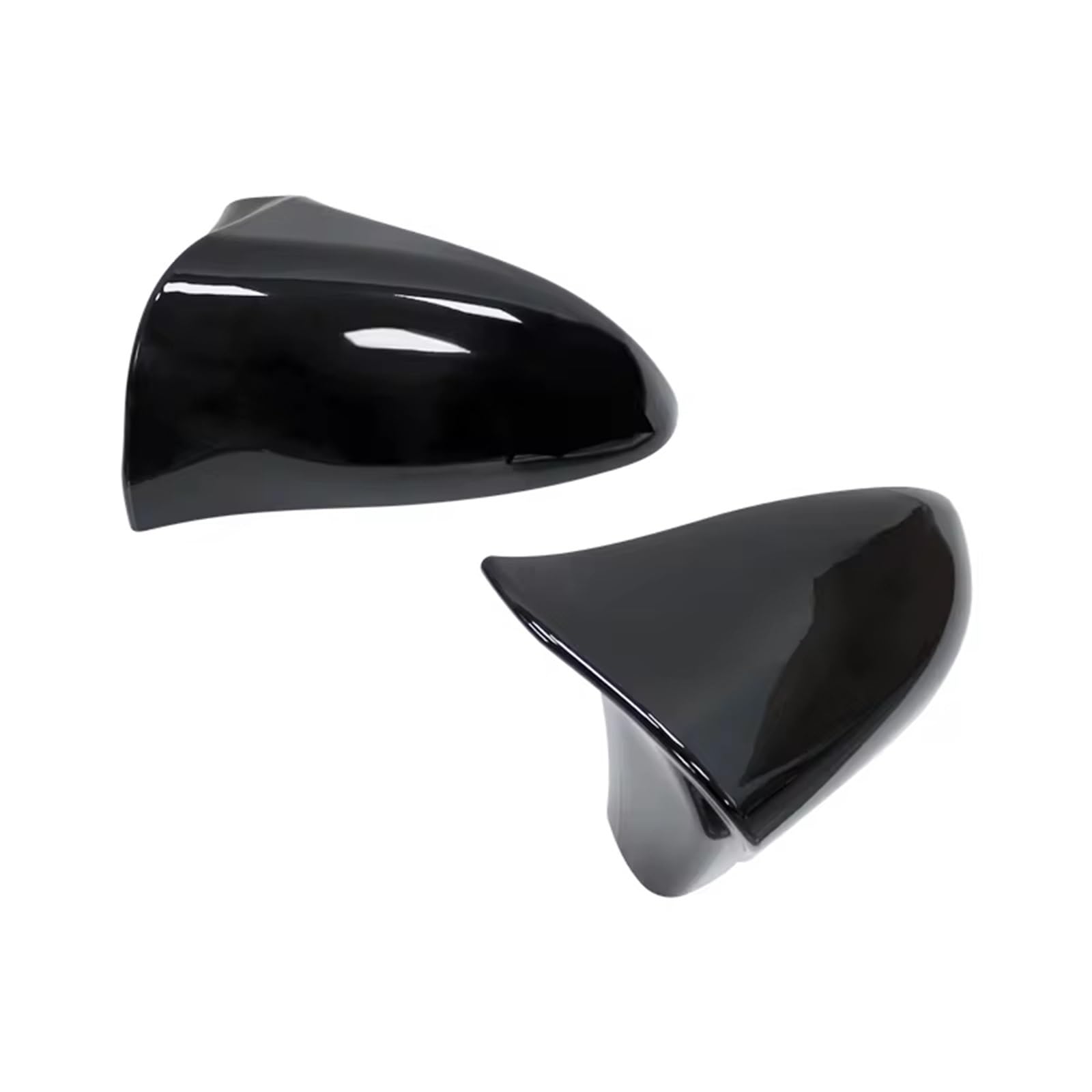 SBBLINWU piegelkappen Kompatibel Mit Lexus Für GS Und GS F Alle Modelle 2012 2013–2020 LHD Paar Schwarz Glänzende Seitenrückspiegel Für Außenspiegel M-Stil Rückspiegel-Abdeckkappe(Bright Black) von SBBLINWU