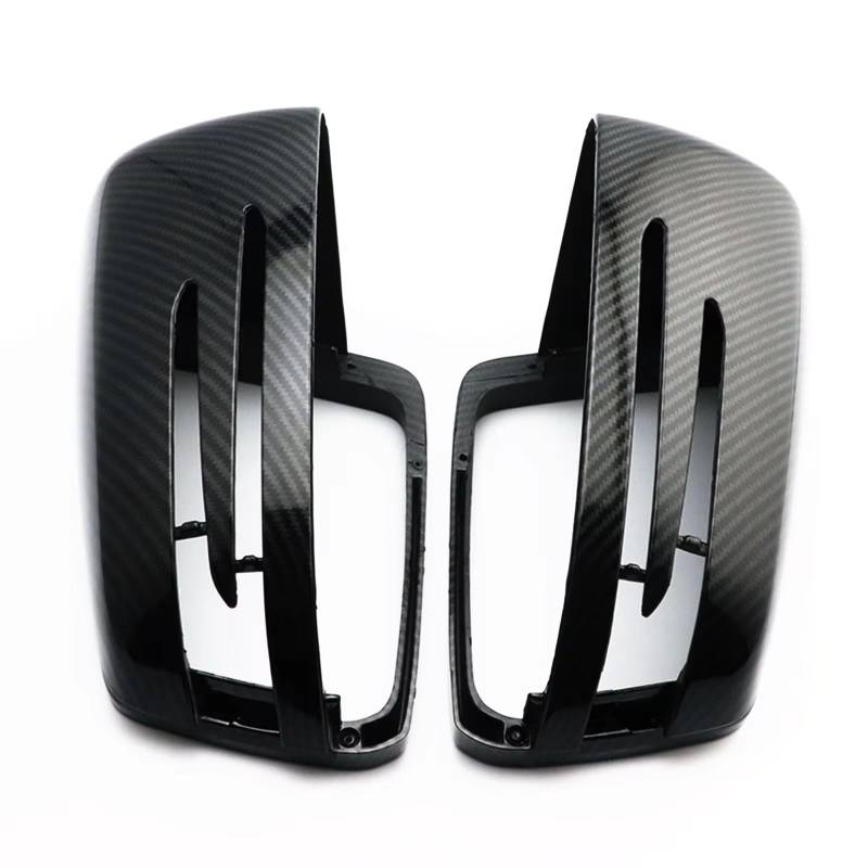 SBBLINWU piegelkappen Kompatibel Mit Mercedes Für Benz E-Klasse W212 2010 2011 2012 2013 2014 2015 Carbonfaser-Look Auto-Rückspiegel-Abdeckkappe von SBBLINWU