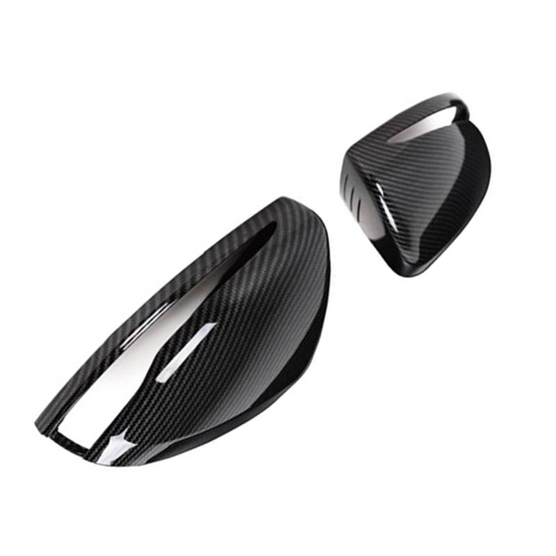 SBBLINWU piegelkappen Kompatibel Mit Mercedes Für Benz S-Klasse Für Coupé C217 2015 2016 2017 2018 Carbonfaser-Look Außenspiegel-Abdeckkappenschale von SBBLINWU