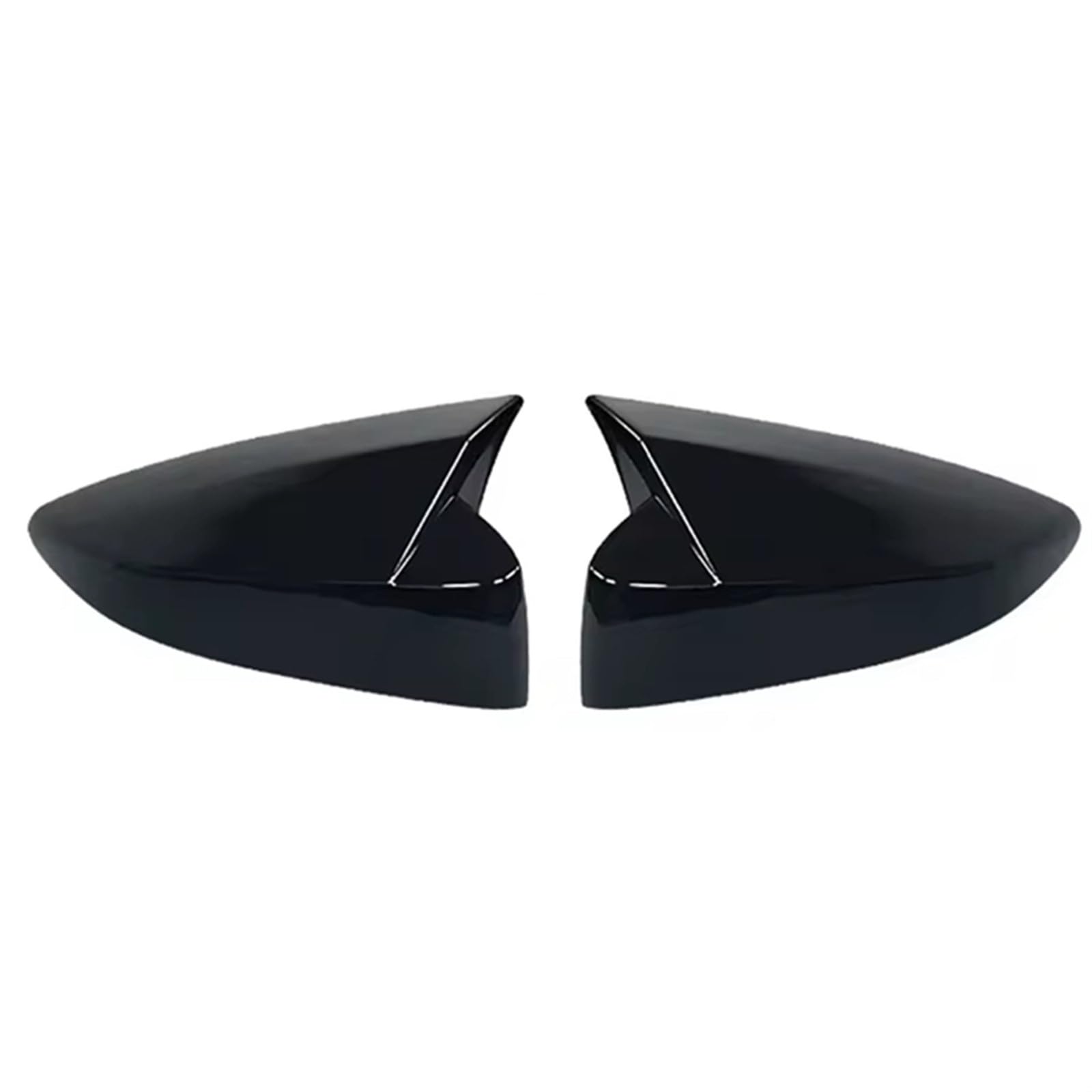 SBBLINWU piegelkappen Kompatibel Mit Subaru Für BRZ 2012 2013 2014 2015–2020 ABS-Kohlefaser-Seitentür-Rückspiegelabdeckung Zierleisten Auto-Styling Außenzubehör(Bright Black) von SBBLINWU