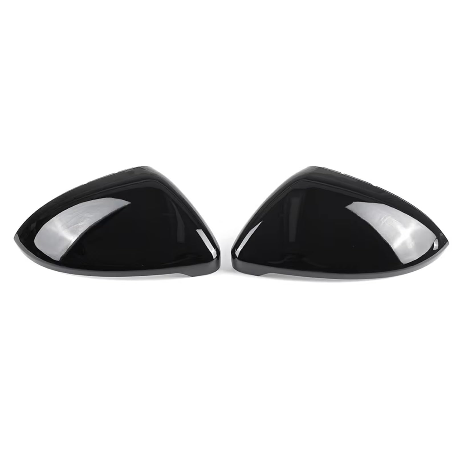 SBBLINWU piegelkappen Kompatibel Mit VW Für Golf 7 7.5 Für GTI 2014–2019 2 Stück Seitenabdeckungen Für Außenspiegel Leuchtend Schwarze Rückspiegelgehäuseabdeckung von SBBLINWU
