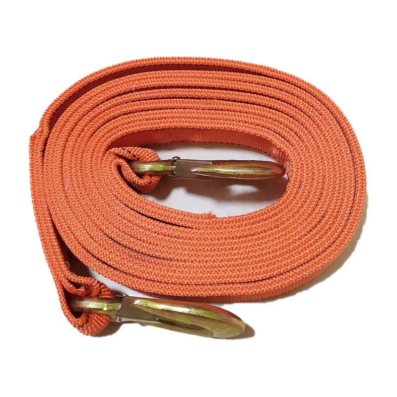 Abschlepphaken, Abschleppseil Abschleppgurt Hochleistungs-Abschleppgurt 5t 8t 12t Hochfester Abschleppgurt mit Zwei Sicherheitshaken Windenseil for Abschleppen von Bergen(12t/4m) von SBJKLYRN