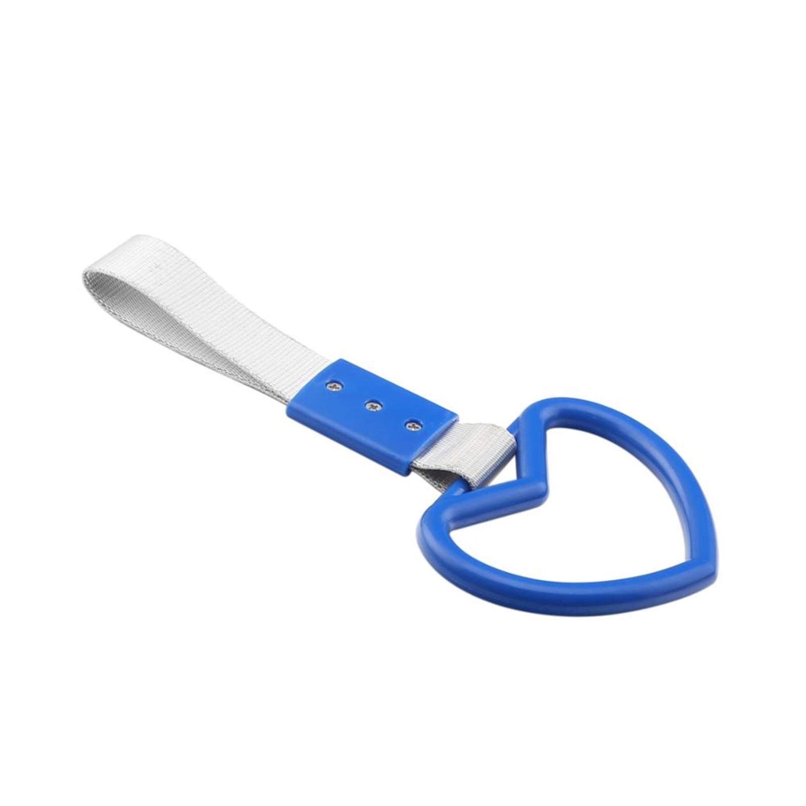 Abschlepphaken, Stil Abschleppgurt Universal Rennwagen Abschleppgurt Abschleppseile Haken Zug Bus Griff Handschlaufe Drift Charm Strap Drift Auto(Heart C) von SBJKLYRN