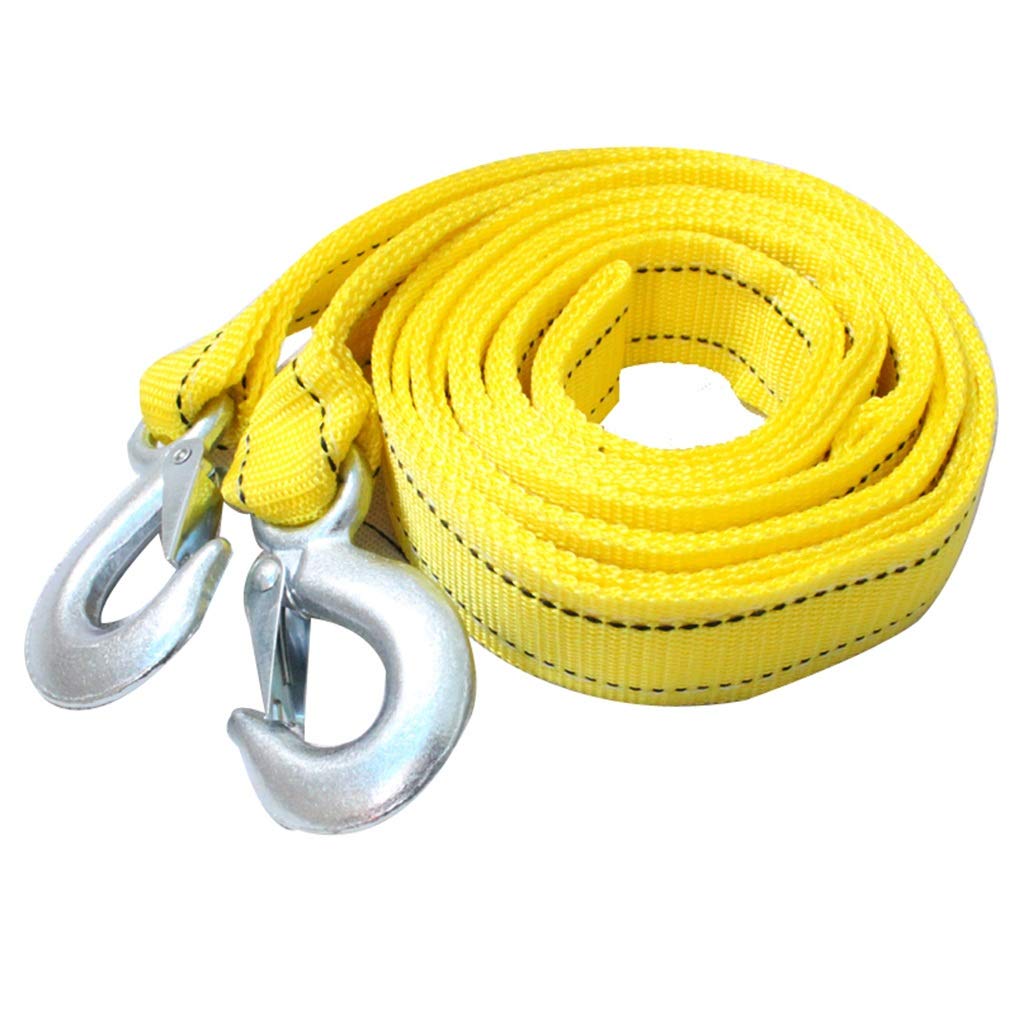 Abschleppseile, 4 Meter Abschleppseil mit 2 Haken – 5 Tonnen Anhängelast – Perfekt for Ziehen eines Autos, LKWs oder SUVs. Hochleistungs-Abschleppgurte for Autos Abschleppseile, 4 Meter Abschleppseil mit 2 Haken – 5 Tonnen Anhängelast – Perfekt for Ziehen eines Autos, LKWs oder SUVs. Hochleistungs-Abschleppgurte for Autos von SBJKLYRN