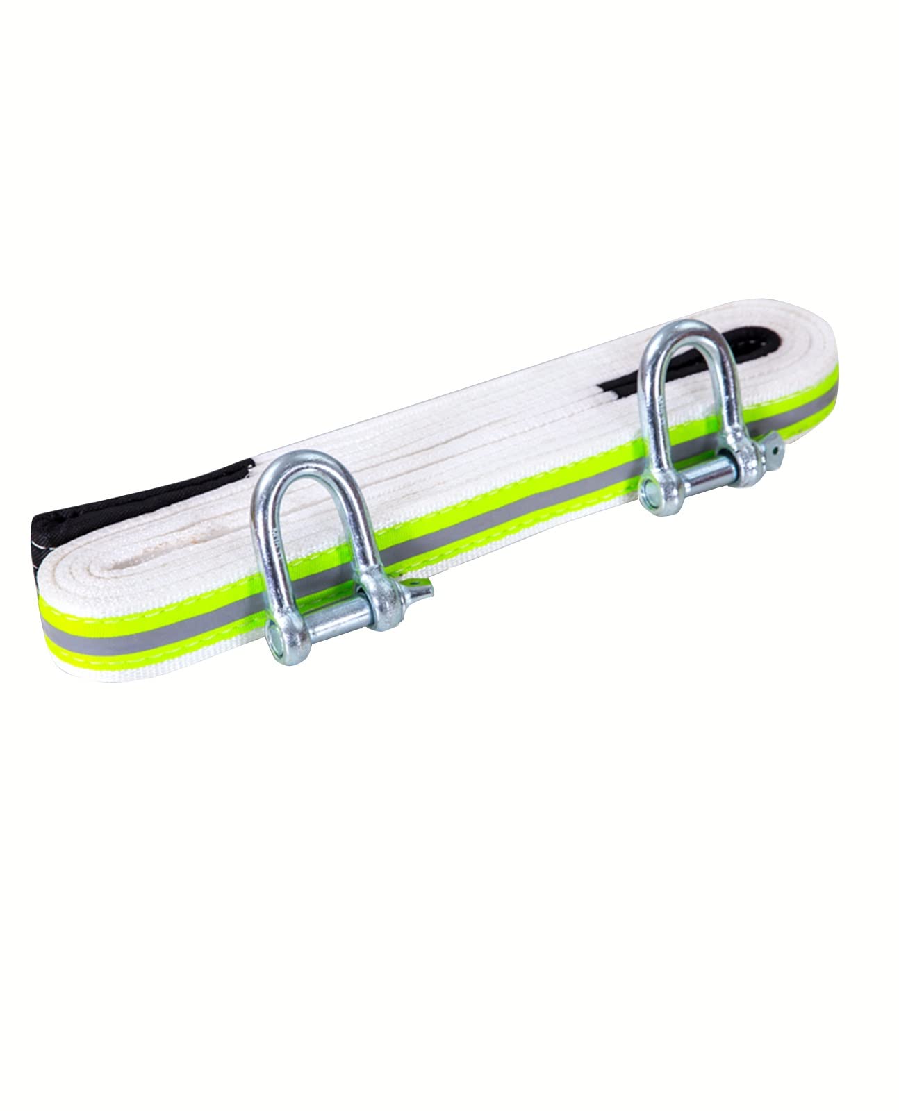 Abschleppseile, Abschleppseil, hochfester Abschleppgurt – 3 m, 5 Tonnen, mit Zwei Sicherheitshaken und Reflektorstreifen Abschleppseile, Abschleppseil, hochfester Abschleppgurt – 3 m, 5 Tonnen, mit Zwei Sicherheitshaken und Reflektorstreifen von SBJKLYRN