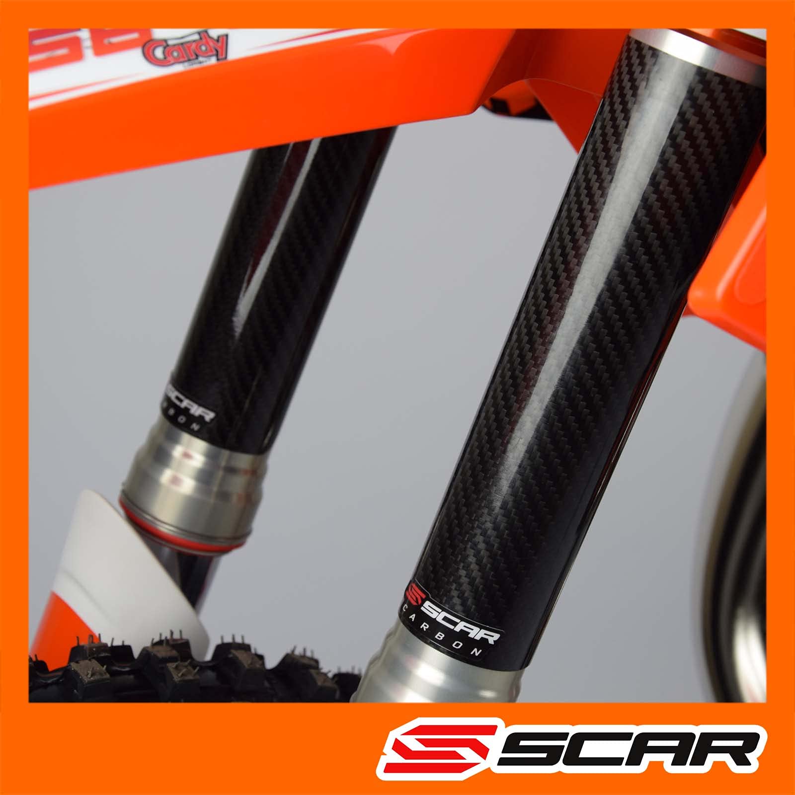 SCAR CARBON UNTERE GABELSCHÜTZER kompatibel mit KTM SX SXF EXC EXCF 125 150 250 300 350 450 500 SCAR CARBON UNTERE GABELSCHÜTZER kompatibel mit KTM SX SXF EXC EXCF 125 150 250 300 350 450 500 von SCAR