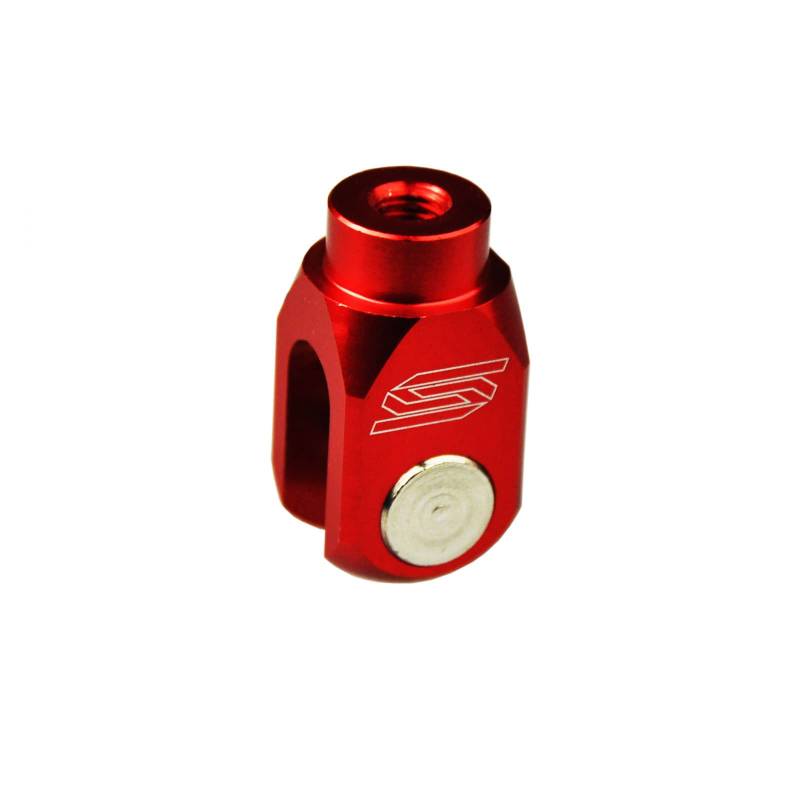 SCAR Einsteller für Hinterradbremse kompatibel mit SUZUKI RM RM-Z RMX-Z LT-R 85 125 250 400 450 98-20 - Rot von SCAR