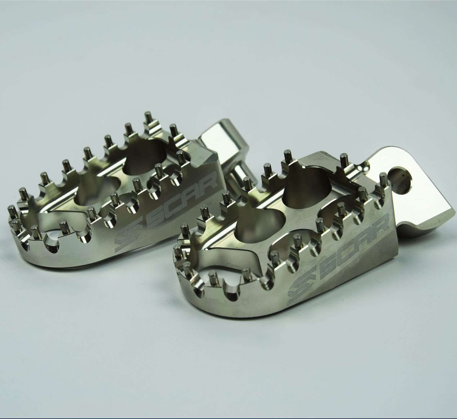 SCAR STANDARD Fußrasten FUSSRASTEN kompatibel mit YAMAHA YZ 65 85 125 YZF 250 400 450 WRF YZ250F YZ-F TENERE700 97-22 - Grau SCAR STANDARD Fußrasten FUSSRASTEN kompatibel mit YAMAHA YZ 65 85 125 YZF 250 400 450 WRF YZ250F YZ-F TENERE700 97-22 - Grau von SCAR